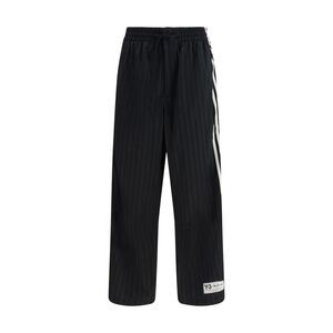 Y-3 Men Pinstriped Sweatpants